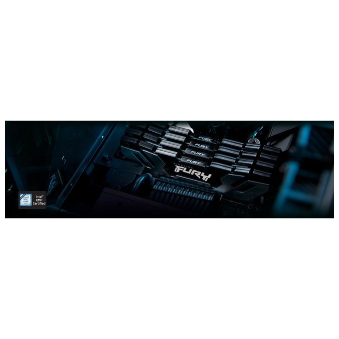 Kingston Technology FURY Memoria Ram 48Gb 6400MT-s DDR5 CL32 DIMM Renegade Silver XMP