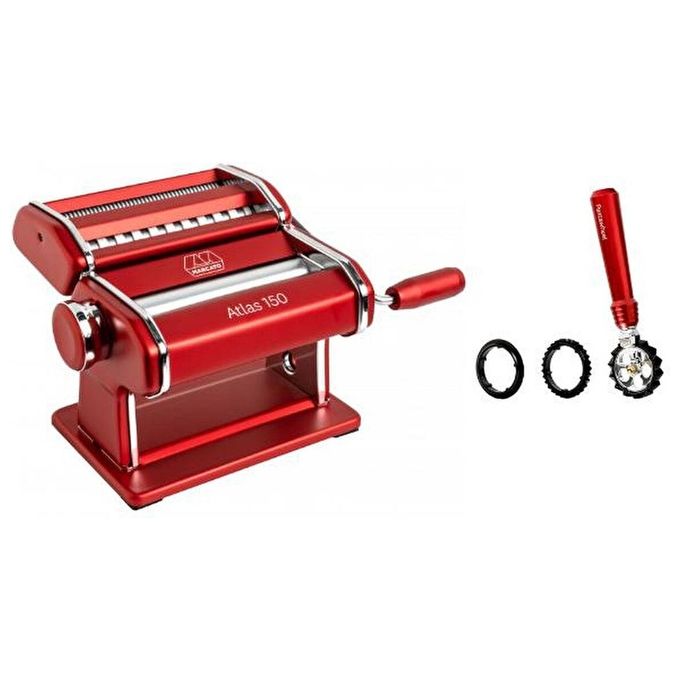 Marcato Atlas 150 Rossa  Pasta- Wheel Rosso