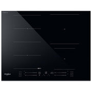 Whirlpool 859991662060 WF S4665 CPBF Piano cottura Induzione 65 cm 4 fuochi FlexiSide con controllo touch e tecnologia CleanProtect colore Nero