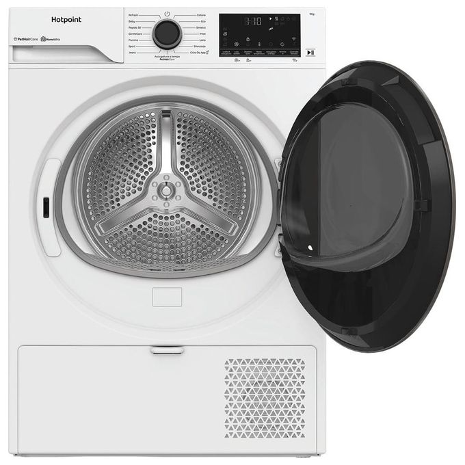 Hotpoint Asciugatrice a Pompa di Calore 9 Kg Délica Classe A HPT 96D BS IT