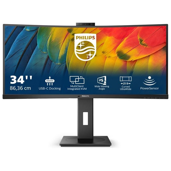 Philips 5000 Series 34B1U5600CH-00 Led Display 34'' 3440x1440 Pixel Wide Quad Hd Lcd Nero