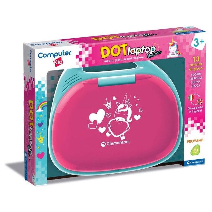Clementoni Computer Kid DOT Unicorn Primo Laptop 3