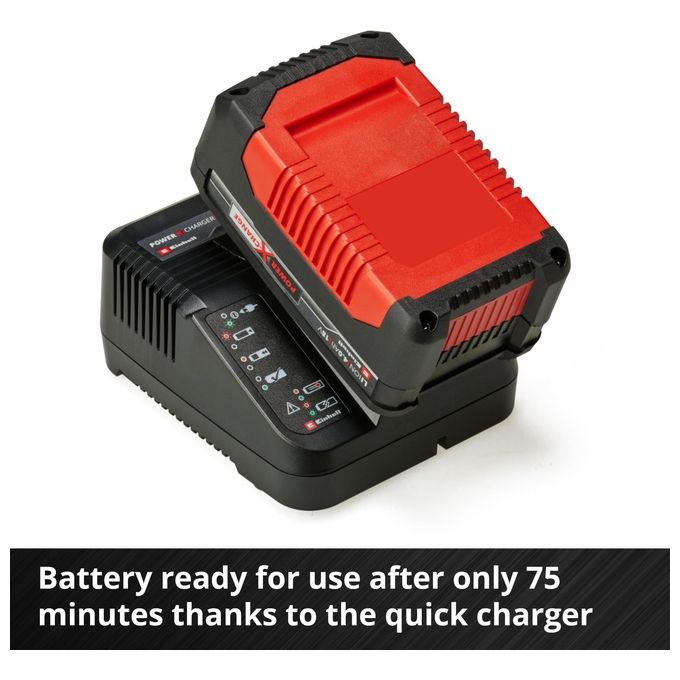 Einhell Power-X-Change 18V 4,0 Ah Starter-Kit Caricabatteria E Batteria Li-Ion