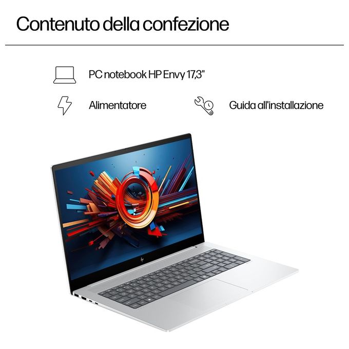 HP ENVY 17-da0003nl Intel Core Ultra 7 155u 16Gb Hd 1Tb Ssd Nvidia Geforce Rtx 3050 17.3'' Windows 11 Home