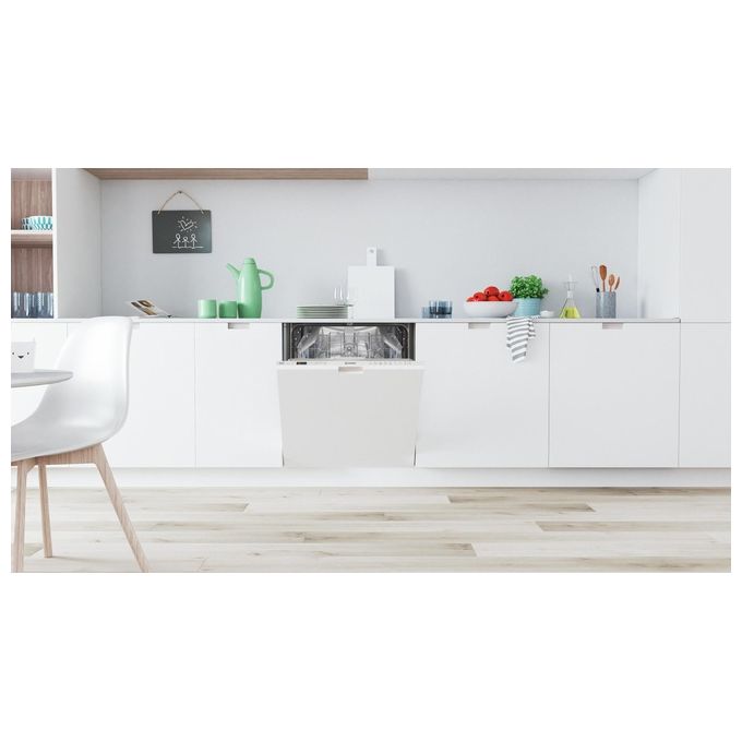 Indesit I3I D741O Lavastoviglie da Incasso 14 Coperti Classe C Incassata a Scomparsa Totale 60 cm