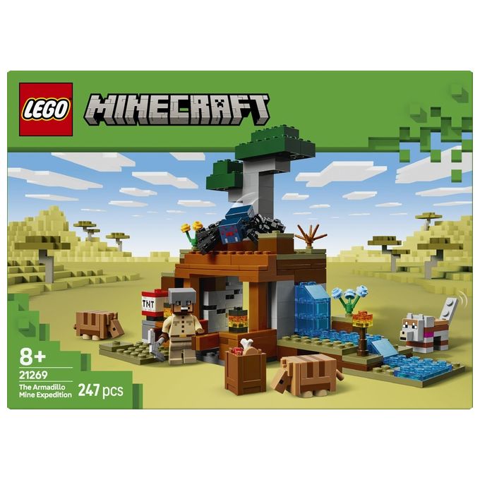 LEGO Minecraft Spedizione nella Miniera dell'Armadillo