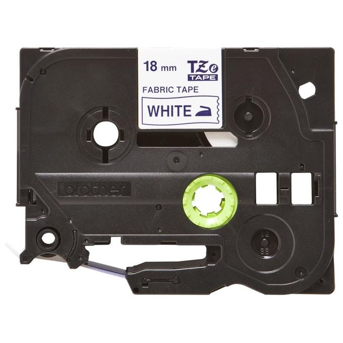 Brother TZe-FA4 Nastro per Etichettatrice Blu su Bianco 18mm