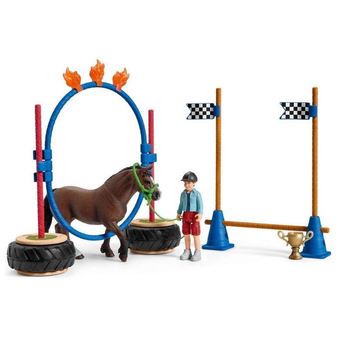 Schleich 2542482 - Farm World - Gara Di Agility Pony