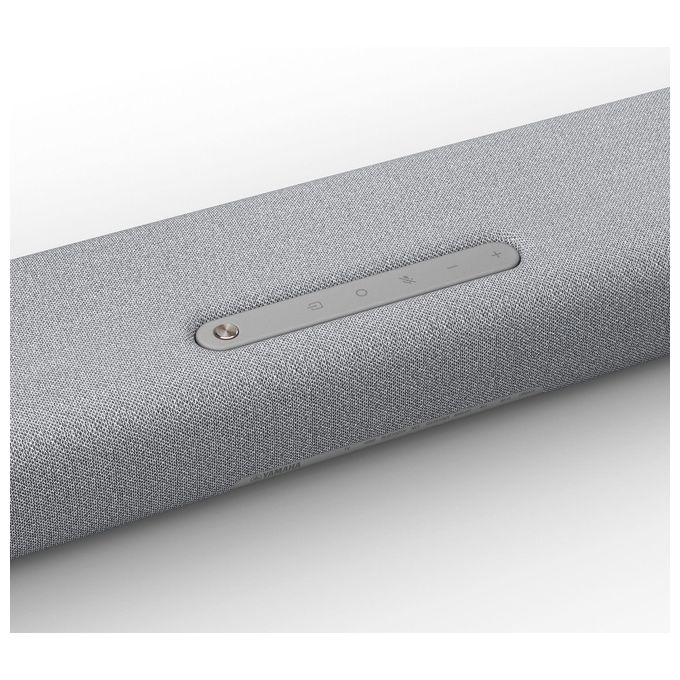 Yamaha TRUE X BAR 40A Soundbar Cassa Altoparlante per TV con Dolby Atmos Subwoofer e Alexa Integrati Grigio Chiaro
