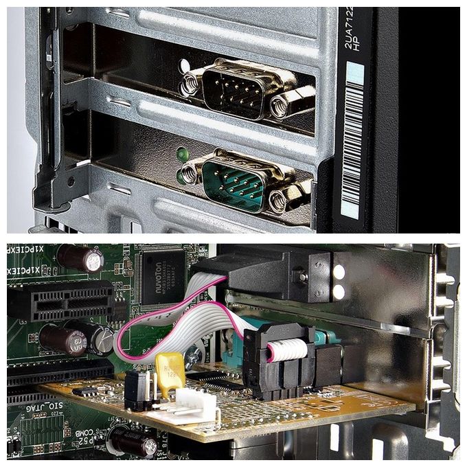 Startech.com Scheda Seriale Pci Express a Due Porte Ritenzione Com Windows e Linux