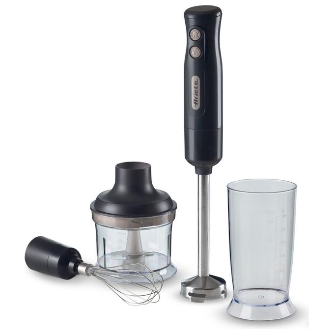 Ariete 0601-10 Pimer 3in1 Frullatore ad Immersione 0.6 Litri 700W Grigio