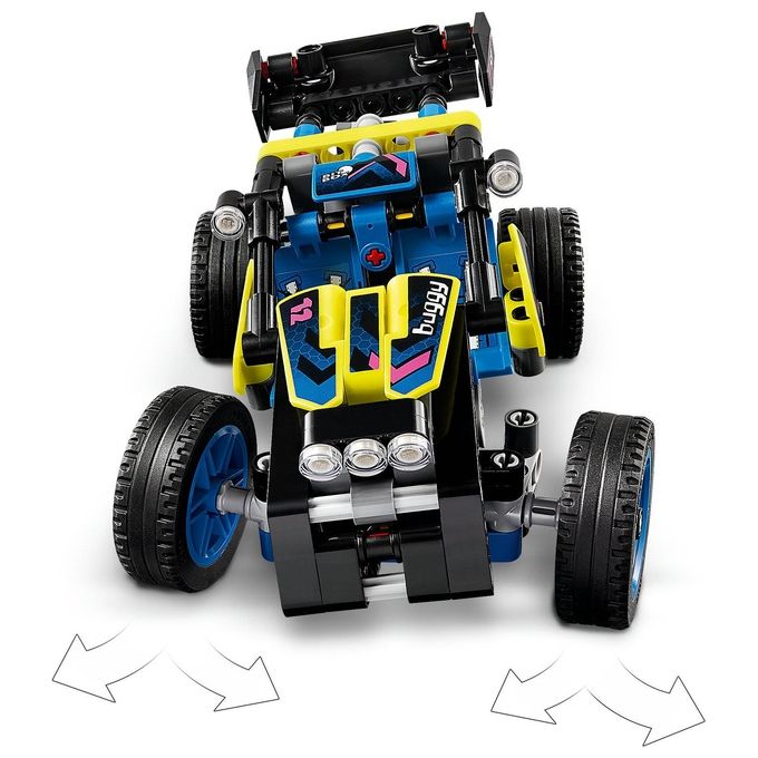LEGO Technic 42164 Buggy da Corsa, Macchina Giocattolo per Bambini da 8 Anni in su, Regalo Amanti Modellini di Auto da Gara