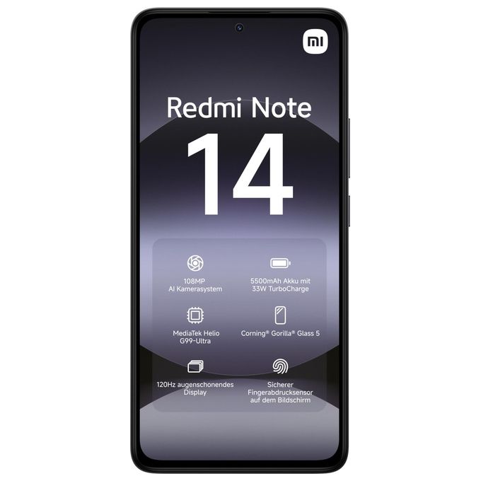 Xiaomi Redmi Note 14 Midnight Black 6.67'' 6gb-128gb