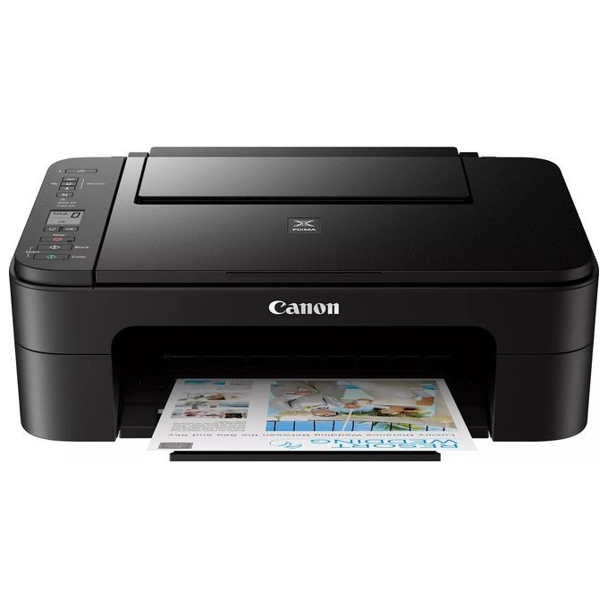 Canon Stampante Inkjet Multifunzione PIXMA TS3350 Risoluzione 600 x 1200 DPI A4 con Display LCD e Wlan di colore Bianca