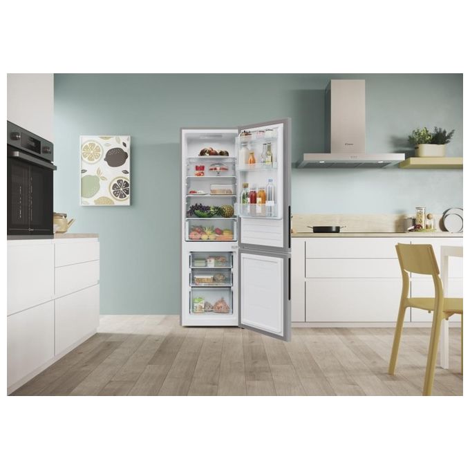 [ComeNuovo] Candy CTC3L715ES11 Frigorifero combinato a libera Installazione 260 Litri Classe E Statico Argento