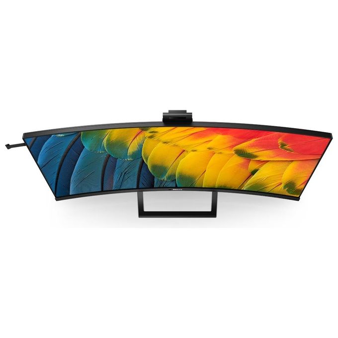 Philips 40B1U6903CH Monitor 40'' IPS Curvo 5K UHD 5120x2160 21:9 75Hz HDR10 Thunderbolt 4 Webcam 5MP Hub USB Docking colore Nero
