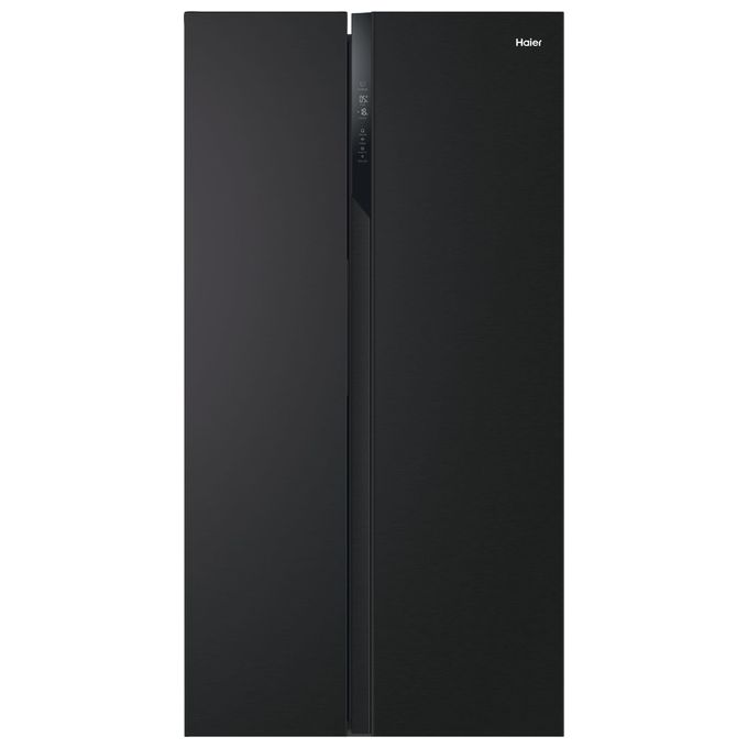 Haier HSR3918ENPB Frigorifero Side by Side 2 porte Capacita' 528 Litri Classe energetica E No Frost 177,5cm Nero