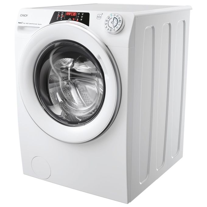 Candy RO14126DWMST-S RapidÓ Lavatrice Frontale 12 Kg 1400 rpm Classe A Inverter Vapore Wi-Fi (85x60x67 cm) colore Bianco