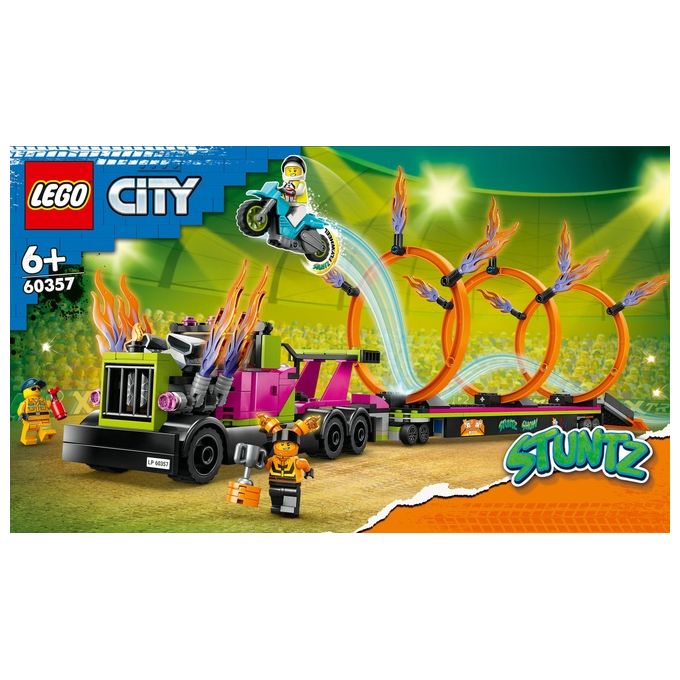 LEGO Stunt Truck: sfida dell'anello di fuoco