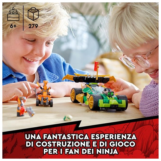 LEGO Ninjago Auto da Corsa di Lloyd Evolution