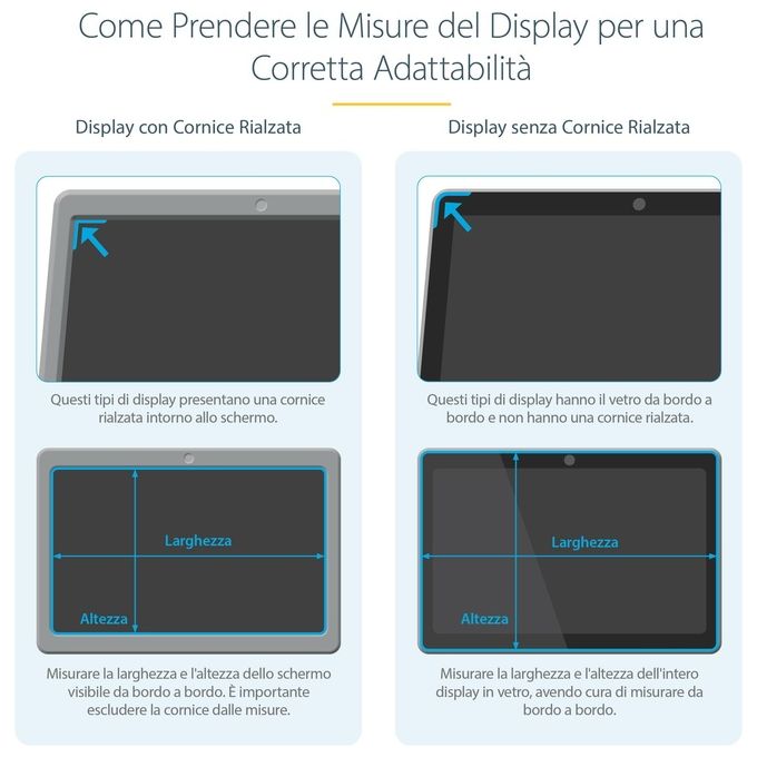 StarTech.com Filtro per la Privacy Universale per Monitor da 27