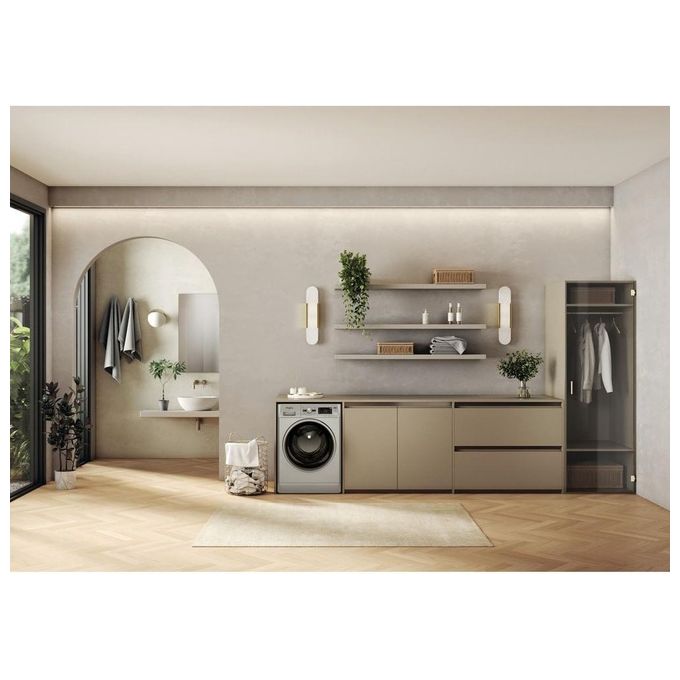 Whirlpool FFB 116 SILVER IT 6° Senso Lavatrice Carica Frontale 11 Kg 1400 rpm Classe A FreshCare+ Inverter (85x59.5x60.5 cm) colore Argento