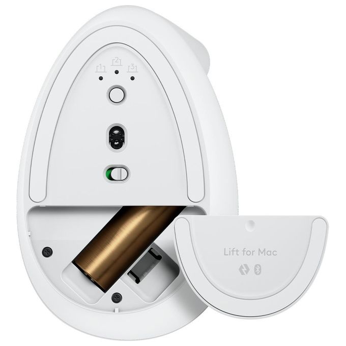 Logitech Lift For Mac Mouse Mano Destra Rf Wireless Ottico 4000 Dpi