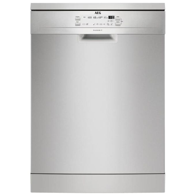 [ComeNuovo] Aeg FFB53610ZM Lavastoviglie Libera Installazione 13 Coperti Classe energetica D 5 programmi Motore Inverter SensorLogic Plus 60 cm Inox