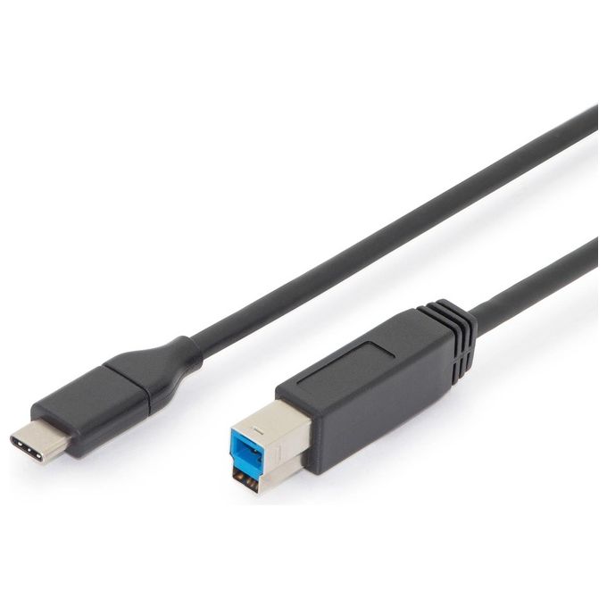 Digitus cavo di collegamento usb tipo c gen 2 - usb 3.0 tipo b mt 1