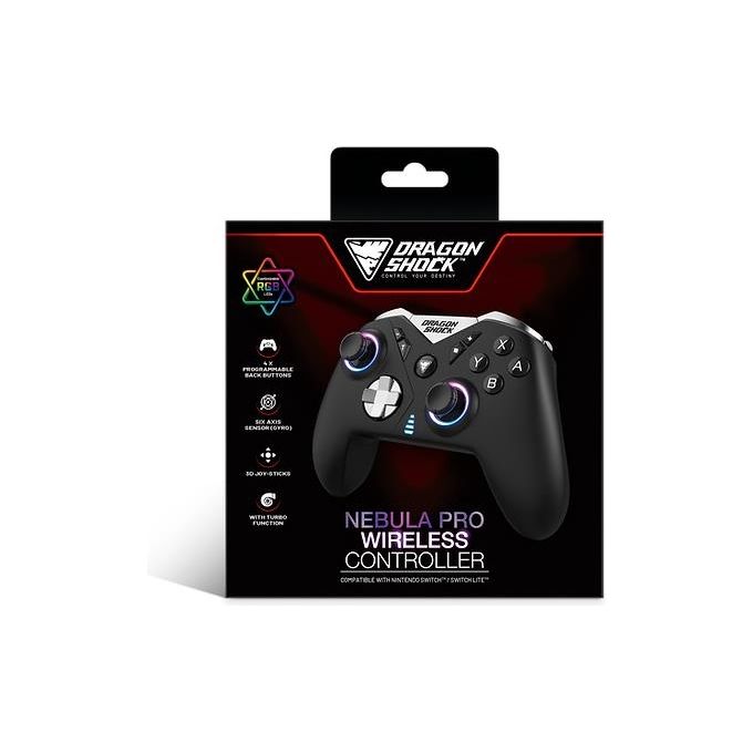 Dragon Nebula Pro Wireless Black per Nintendo Switch