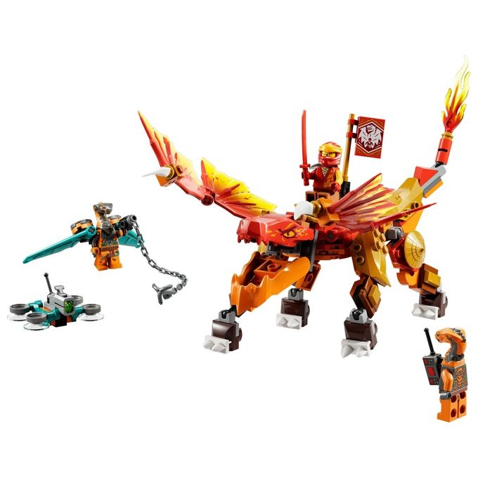 LEGO Ninjago Dragone del Fuoco di Kai Evolution