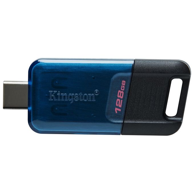 Kingston DataTraveler Flash Drive Usb Type-c 128Gb Read: 200mb-s Ner-Blu
