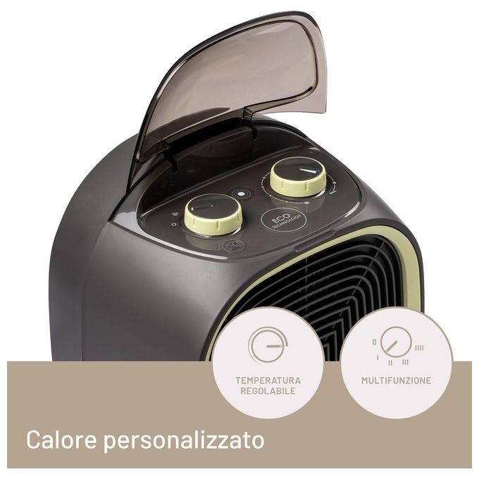 Imetec Termoventilatore SilentPower Eco 4030  Silenzioso 2100W