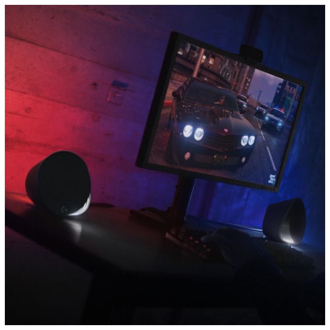 Logitech G G560 Set Altoparlanti Pc 120W Nero 2.1 Canali
