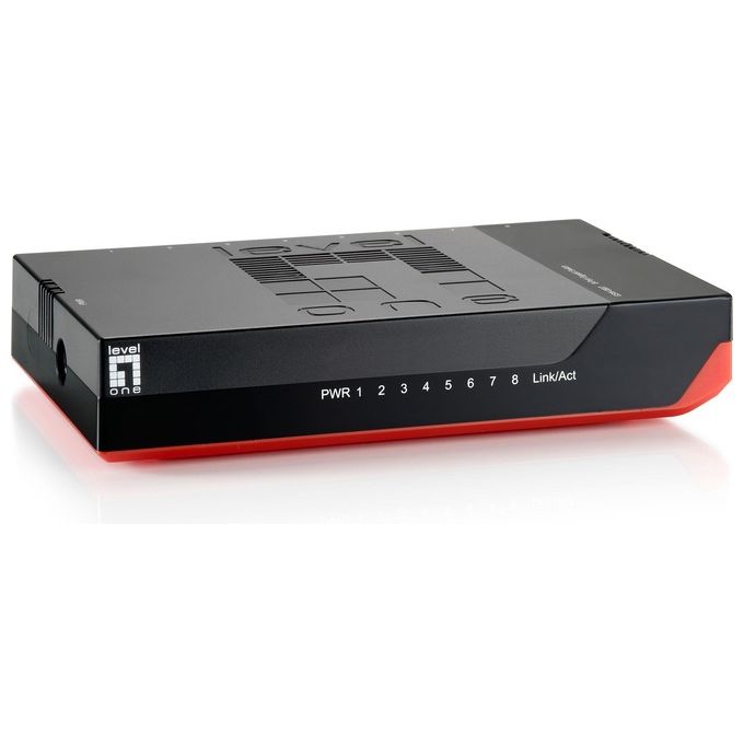 Levelone Switch 8xrj45 Palmcon 1 Gbit