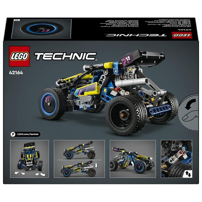 LEGO Technic 42164 Buggy da Corsa, Macchina Giocattolo per Bambini da 8 Anni in su, Regalo Amanti Modellini di Auto da Gara