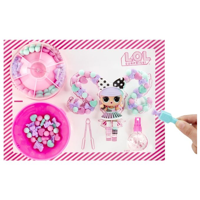 MGA Entertainment Bambola L.O.L. Surprise! Hair Beads Tots Assortito