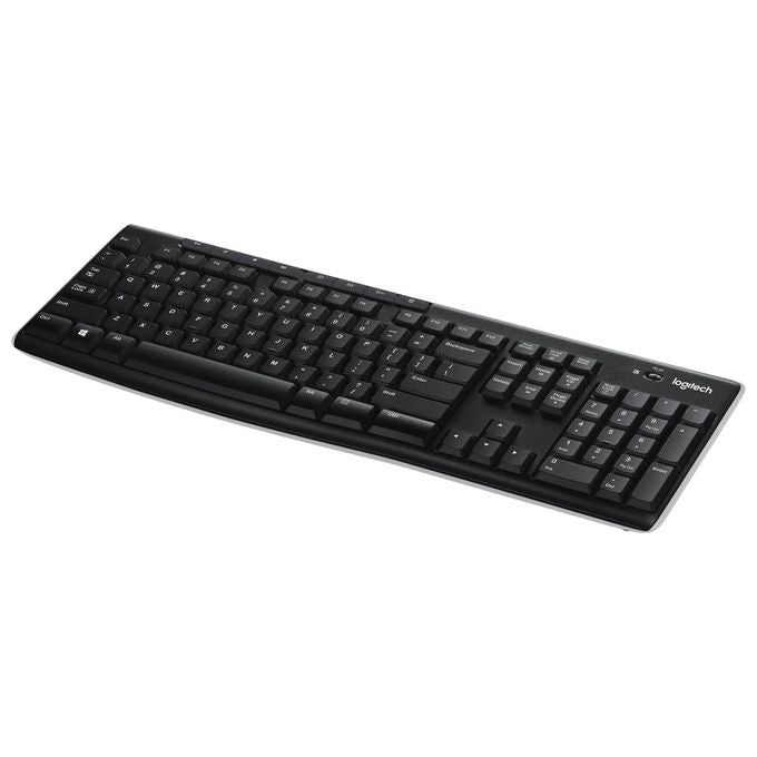 Logitech Wireless Keyboard K270 Tastiera senza Fili 2.4 GHz Svizzera