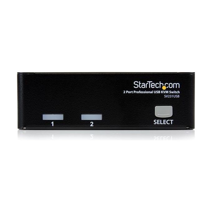 StarTech.com Kit Switch Kvm Usb Professionale A 2 Porte Con Cavi