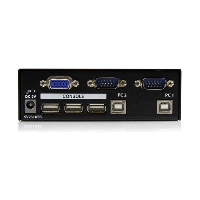 StarTech.com Kit Switch Kvm Usb Professionale A 2 Porte Con Cavi