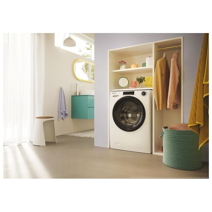 Candy CSO4136TWMB5-S - Lavatrice Libera Installazione 13 kg, Classe A, Centrifuga 1400 giri-min, Profondita' 60 cm, Inverter + Funzione Vapore + Wi-Fi Smart Pro