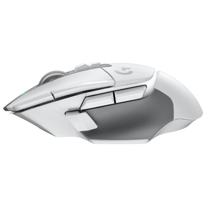 Logitech G G502 X LIGHTSPEED Mouse Gaming Wireless con Switch Ottico-Meccanici Ibridi LIGHTFORCE Bianco