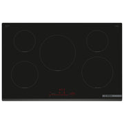 Bosch Serie 6 PIV831HB1E Piano Cottura a Induzione Nero da Incasso 80cm 5 Zone