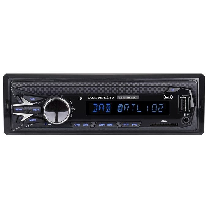 AUTORADIO DAB - DAB+ - FM RDS BLUETOOTH USB SD AUX-IN TREVI SCD 5751 DAB