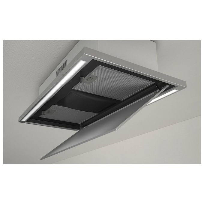 Elica CLOUD SEVEN IX-F-90 PRF0141953 Cappa a Soffitto Classe energetica A 3 Velocita' Aspirante 90 cm Inox