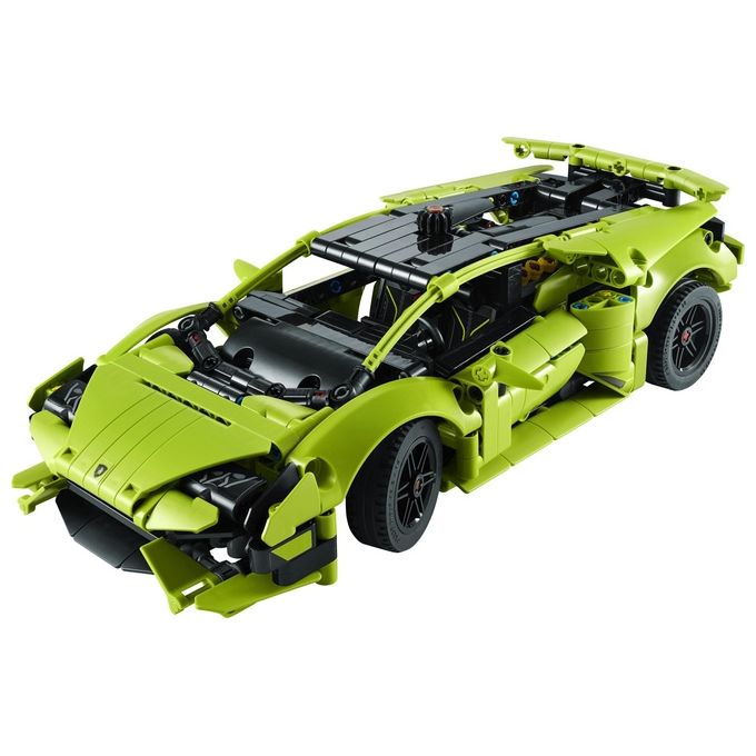 LEGO Technic 42161 Lamborghini Huracán Tecnica, Modellino di Auto da Costruire, Macchina Giocattolo per Bambini