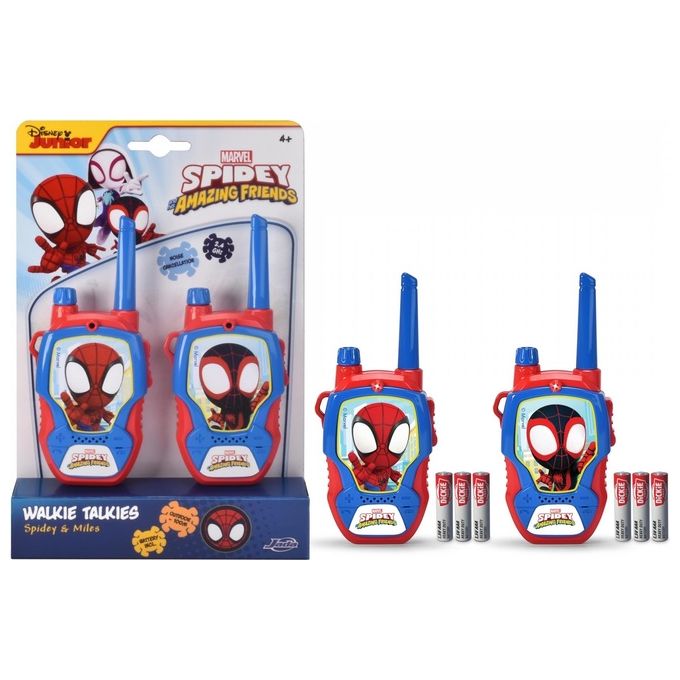 Jada Walkie Talkie Spidey 2.4 GHz 2 Pezzi Set