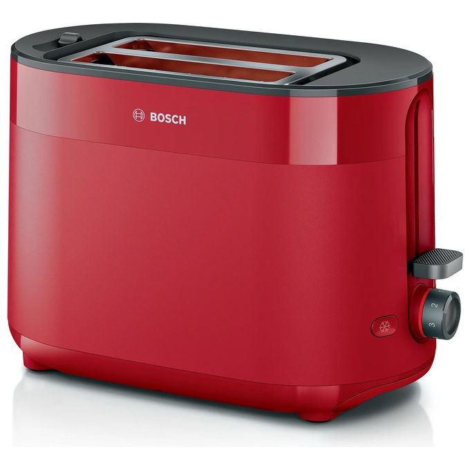 Bosch TAT2M124 Tostapane 6 2 Fette 950W Rosso