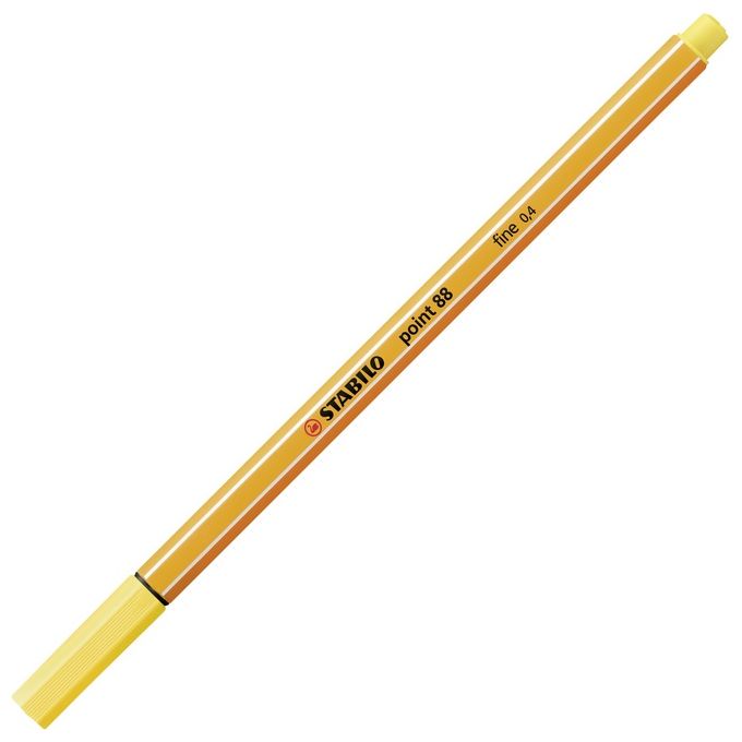 STabilo confezione 10Pz Fineliner Point 88 Giallo