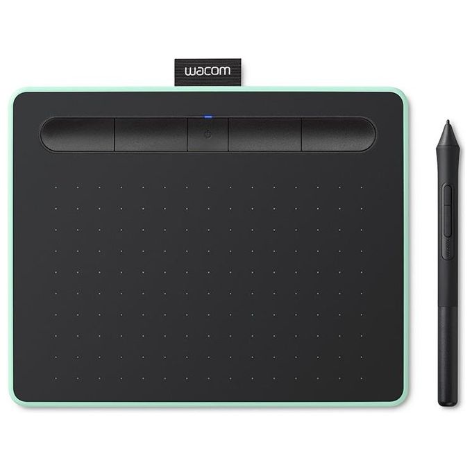 Wacom Intuos M Bluetooth Tavoletta Grafica 2540lpi 216x135mm Usb-Bluetooth Nero-Verde